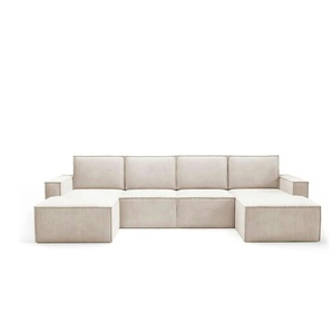 Wohnlandschaft  Orto ¦ beige ¦ Maße (cm): B: 320 H: 93