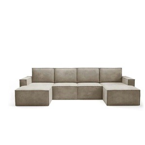 Wohnlandschaft  Orto ¦ braun ¦ Maße (cm): B: 320 H: 93