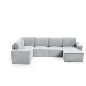 Wohnlandschaft  Orto ¦ grau ¦ Maße (cm): B: 311 H: 93