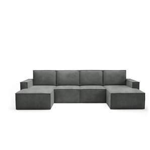 Wohnlandschaft Orto ¦ grau ¦ Maße (cm): B: 320 H: 93