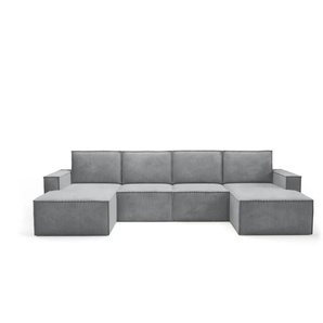 Wohnlandschaft Orto ¦ grau ¦ Maße (cm): B: 320 H: 93