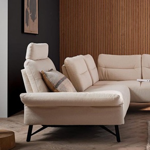 Wohnlandschaft Pelippa, beige, inkl. Funktionen