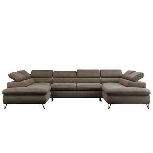 Wohnlandschaft  Peter ¦ braun ¦ Maße (cm): B: 346 H: 76