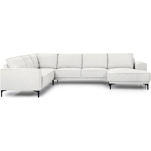 Wohnlandschaft PLACES OF STYLE Oland, beige (sand), B:342cm H:85cm T:260cm, Sofas, U-Form, im zeitlosem Design und hochwertiger Verabeitung, Topseller
