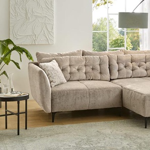 Wohnlandschaft Salo, beige, inkl. Kissen