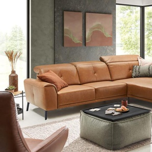 Wohnlandschaft Santo, cognac