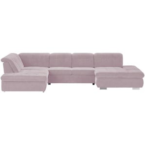Lounge Collection Wohnlandschaft  Spencer ¦ lila/violett ¦ Maße (cm): B: 382 H: 102 T: 260