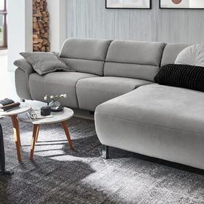 Wohnlandschaft TS 231, stone, inkl. Funktionen