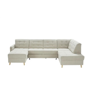 Wohnlandschaft Venus - beige - Materialmix - 299 cm - 88 cm - cm 195,0 | Möbel Kraft