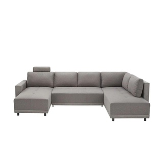 Twist Wohnlandschaft Vera - grau - Materialmix - 339 cm - 89 cm - cm 217,0 | Möbel Kraft