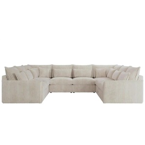 Wohnlandschaft  Veroso ¦ beige ¦ Maße (cm): B: 362 H: 93