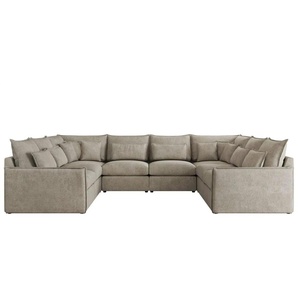 Wohnlandschaft  Veroso ¦ braun ¦ Maße (cm): B: 362 H: 93