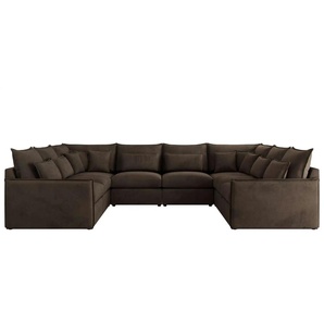 Wohnlandschaft Veroso ¦ braun ¦ Maße (cm): B: 362 H: 93