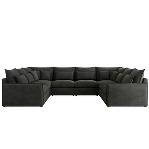 Wohnlandschaft  Veroso ¦ grau ¦ Maße (cm): B: 362 H: 93