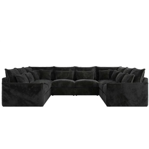 Wohnlandschaft  Veroso ¦ grau ¦ Maße (cm): B: 362 H: 93