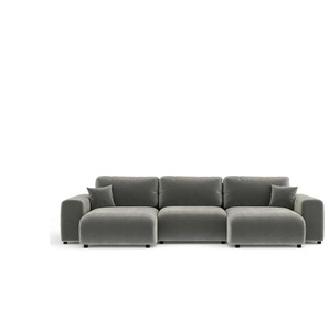 Wohnlandschaft  Zanzibar ¦ grau ¦ Maße (cm): B: 325 H: 79