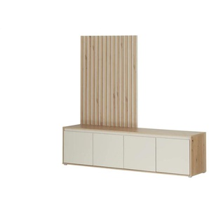 Wohnwand  Arena ¦ beige ¦ Maße (cm): B: 188,3 H: 169,7 T: 42.0