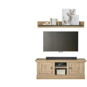 Wohnwand  Fehmarny ¦ holzfarben ¦ Maße (cm): B: 152 H: 170 T: 45.0