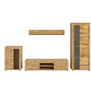 Wohnwand  Bardenas ¦ holzfarben ¦ Maße (cm): B: 310 H: 169 T: 35.0