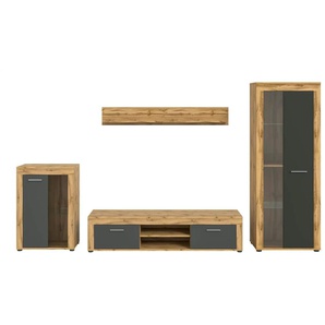 Wohnwand  Bardenas ¦ holzfarben ¦ Maße (cm): B: 310 H: 169 T: 35.0