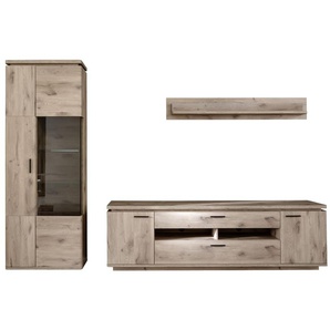 Wohnwand Modena, Viking Oak Nachbildung