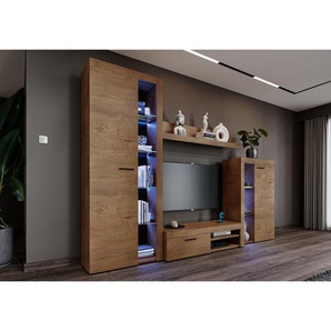 Wohnwand Nola für TVs bis zu 50