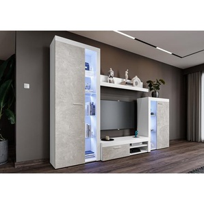 Wohnwand Nola für TVs bis zu 50