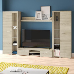 Wohnwand Nola für TVs bis zu 65