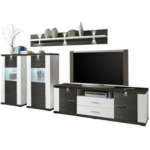 Wohnwand Toulon | holzfarben | 329,4 cm | 180 cm | cm 51,6 |