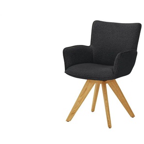 Wohnwert Armlehnstuhl  Stella ¦ grau ¦ Maße (cm): B: 61 H: 87 T: 62.0