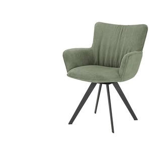 Wohnwert Armlehnstuhl  Stella ¦ grün ¦ Maße (cm): B: 61 H: 87 T: 62.0