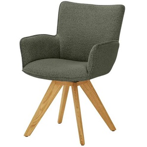 Wohnwert Armlehnstuhl  Stella ¦ grün ¦ Maße (cm): B: 61 H: 87 T: 62.0