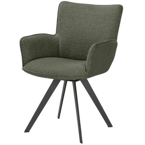 Wohnwert Armlehnstuhl  Stella ¦ grün ¦ Maße (cm): B: 61 H: 87 T: 62.0