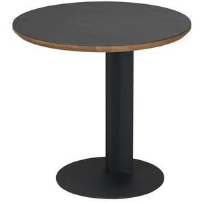 Wohnwert Beistelltisch  Ardesia ¦ grau ¦ Maße (cm): H: 43  Ø: 50