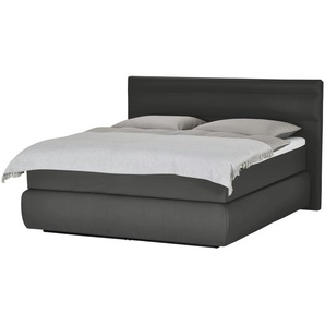Wohnwert Boxspringbett Dormian Bolge High ¦ grau ¦ Maße (cm): B: 160 H: 122
