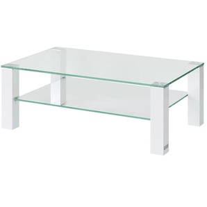 Wohnwert Couchtisch  Quatro ¦ weiß ¦ Maße (cm): B: 70 H: 41,5