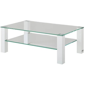 Wohnwert Couchtisch  Quatro ¦ weiß ¦ Maße (cm): B: 70 H: 41,5