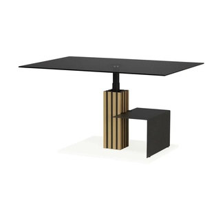 Wohnwert Couchtisch Spektrum - weiß - Materialmix - 70 cm - 45 cm | Möbel Kraft