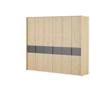 Wohnwert Drehtürenschrank Korsika - holzfarben - Materialmix - 273 cm - 232,3 cm - cm 59,5 | Möbel Kraft