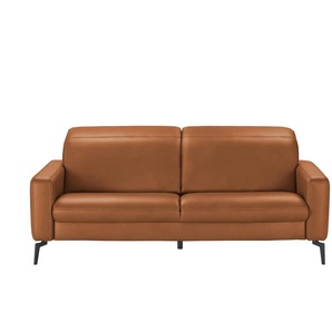 Hukla Einzelsofa  Jona ¦ braun ¦ Maße (cm): B: 214 H: 88 T: 105.0