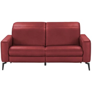 Hukla Einzelsofa  Jona ¦ rot ¦ Maße (cm): B: 186 H: 88 T: 105.0