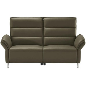Wohnwert Einzelsofa Leder Marlena - grün - Materialmix - 208 cm - 107 cm - cm 97,0 | Möbel Kraft