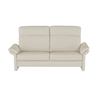 Wohnwert Einzelsofa Leder Mayla ¦ beige ¦ Maße (cm): B: 210 H: 109 T: 96.0