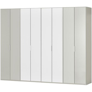 Wohnwert Falttürenschrank   Forum - grau - Materialmix - 300 cm - 216 cm - 58 cm | Möbel Kraft