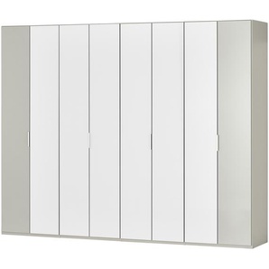 Wohnwert Falttürenschrank  Forum - grau - Materialmix - 300 cm - 236 cm - 58 cm | Möbel Kraft