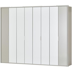 Wohnwert Falttürenschrank  Serie Forum - grau - Materialmix - 306,4 cm - 240 cm - 58 cm | Möbel Kraft