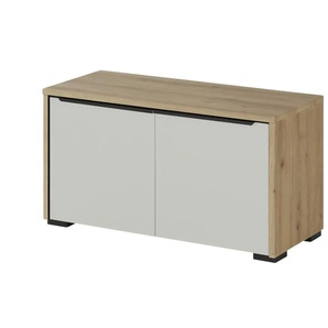 Wohnwert Garderobenbank Arca - creme - Materialmix - 81 cm - 43 cm - cm 34,0 | Möbel Kraft