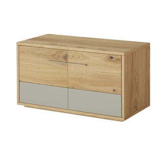 Wohnwert Garderobenbank Como - holzfarben - Materialmix - 81 cm - 44 cm - cm 40,0 | Möbel Kraft