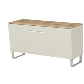 Wohnwert Garderobenbank Helen - creme - Materialmix - 93 cm - 50 cm - cm 36,0 | Möbel Kraft