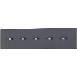 Wohnwert Garderobenleiste  Nicolo ¦ grau ¦ MDF-Platte ¦ Maße (cm): B: 100 H: 25 T: 5.0